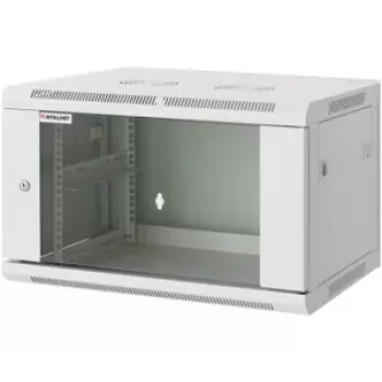 Intellinet 19 inch Network Wall Mount Cabinet, Basic Line, 12U, 400 mm Depth, Grey RAL 9005 (716703)