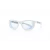 SHADEZ Blue Light White Teeny Kids Glasses for Digital Devices, 3-7 Years