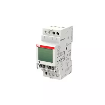 ABB 1-Channel Weekly Time Switch with Bluetooth Programming DW1 2CSM222531R1000