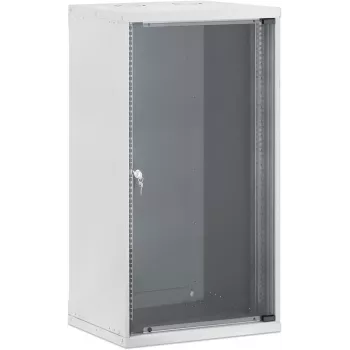 Intellinet 19 inch Network Wall Cabinet, Basic Line, 20U, 400 mm Depth, Grey 716741