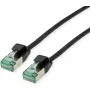 ROLINE RM U/FTP Patch Cable Cat.6A/Class EA SLIM Black 1m - FTP (21.45.3353)