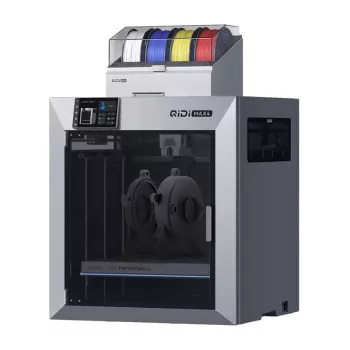 QIDI Max 4 Combo 3D Printer, 325x325x325mm, CoreXY, 600mm/s, Fully Enclosed, Dual Gear Direct Drive