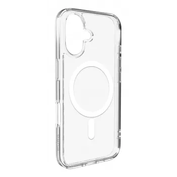 PURO Cover Protective Case for Apple iPhone 17 Transparent White MagSafe-Compatible