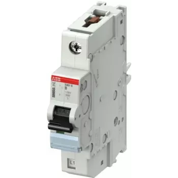 ABB S401E-B16 16 A 1-Pole B-Characteristic Miniature Circuit Breaker 2CCS551001R0165
