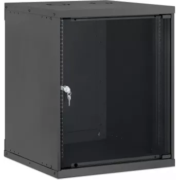 Intellinet 19 inch Network Wall-Mount Cabinet, Basic Line, 12U, 560 mm Depth, Black RAL 9005 716758