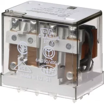 Finder 56.44 4-Pole Power Relay 12A 230V AC PCB Mount 564482300000
