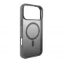 PURO Back Cover for Apple iPhone 17 Pro Max, Grey TPU, MagSafe-Compatible