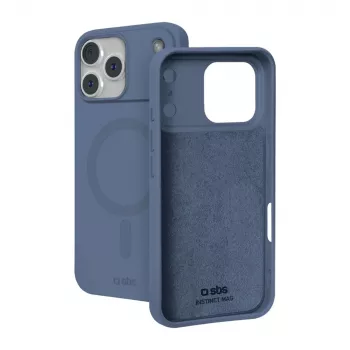 SBS Instinct Mag Case for iPhone 18 Pro Max / 17 Pro Max, MagSafe Compatible, Blue