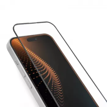 SBS Mobile Tempered Glass Screen Protector for Apple iPhone 16 / iPhone 15 / iPhone 15 Pro - 9H Hardness, Scratch Resistant, Oleophobic, Bubble-Free, 1 Pack TED3OSCRGLIP1661