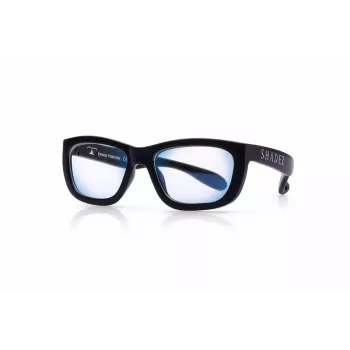 SHADEZ Blue Light Black Teeny Children's Blue Light Blocking Glasses, 3-7 Years