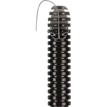 GEWISS DX15125R Flexible Corrugated Conduit 25mm Black 75m with Draw Wire