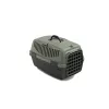 STEFANPLAST Gulliver 1 Pet Carrier with Plastic Door 48x32x31 cm Grey/Green