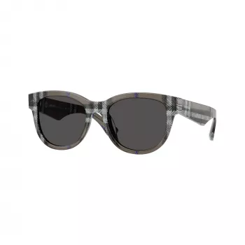 Burberry BE4432U414787 Women's Square Sunglasses, Dark Havana/Dark Grey, 54/19/140 mm