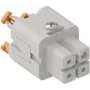 ILME CKSHF03 Female Insert 3P+PE Silver SQUICH 10A 400V