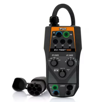 HT Instruments EV-TEST100 EV Charging Station Test Adapter Type 2 Mode 3 1010960