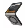 UAG Urban Armor Gear Mouve Case with Magnet Module for Samsung Galaxy Z Flip8 - Ash (Transparent Grey)/Black 214561113131
