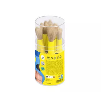 JOVI 9-Piece Brush Set for Tempera, Gouache, Watercolor and Acrylic Paints