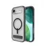ZAGG Santa Cruz Snap KS Case with Kickstand for iPhone Air MagSafe Compatible (Jet Black)