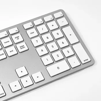 Matias Wired USB-C Keyboard for Mac - Silver - U.S. Version (FK316CS)