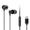AIWA ESTM-50USB-C/BK In-Ear Stereo Headset with Microphone, USB-C, Black