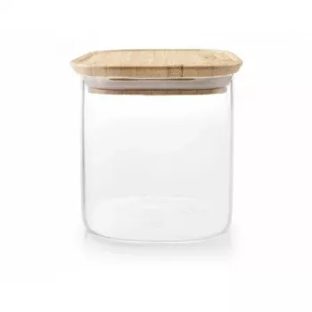 IBILI 800 ml Rectangular Airtight Food Storage Container with Lid, BPA-Free, Transparent