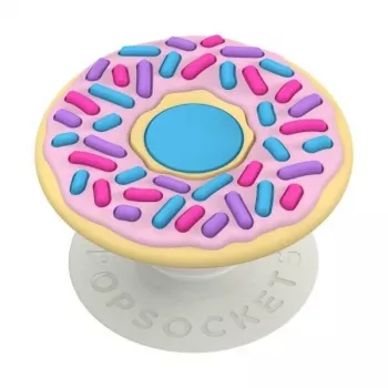 PopSockets PopGrip Standard - Donut Design, Swappable Phone Grip & Stand