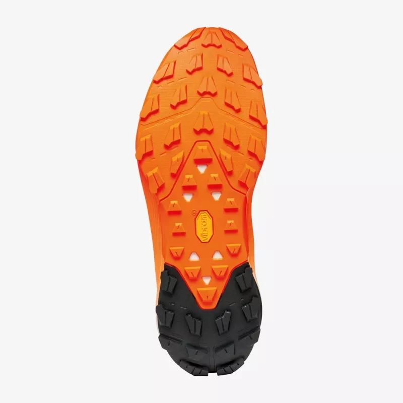 Scarpa Spin Ultra 2 Trail Running Shoes - Ice Orange/Fluo Yellow - EU 46