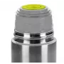 IBILI Stainless Steel Vacuum Insulated Thermos Flask, 1000 ml, Brushed Silver