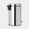 Brabantia NewIcon 12L Pedal Bin, Brilliant Steel