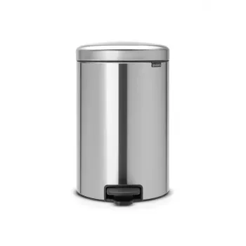 Brabantia NewIcon 20L Pedal Bin, Matt Steel