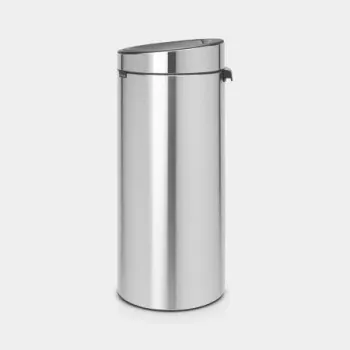 Brabantia Touch Bin 30L Waste Bin, Matt Steel