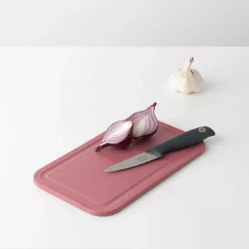 Brabantia TASTY+ Small Chopping Board, Grape Red