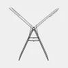 Brabantia HangOn 25m Freestanding Clothes Airer, Matt Black