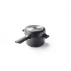 Brabantia All-in-One 5-Piece Stainless Steel Cookware Set with Glass Lids, Induction Safe, Silver