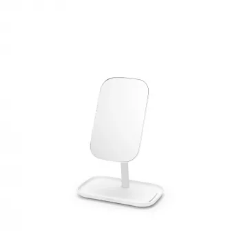 BRABANTIA ReNew Wall Mirror with Storage Tray, White