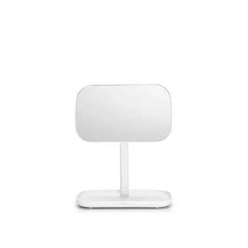 BRABANTIA ReNew Wall Mirror with Storage Tray, White