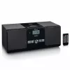Lenco MC-030BK Micro Music System with Bluetooth, CD, FM Radio, USB, AUX, Black