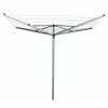 Brabantia Topspinner Rotary Dryer 40m, 4 Arms, Metallic Grey