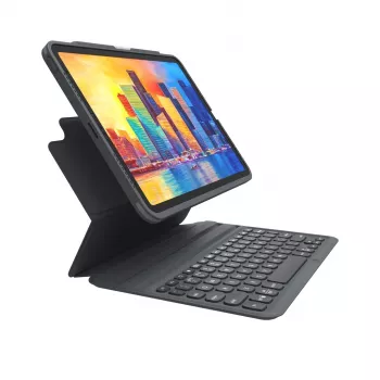 ZAGG Keyboard Case for iPad Air/Pro 11 - Bluetooth, Backlit, Detachable, Black