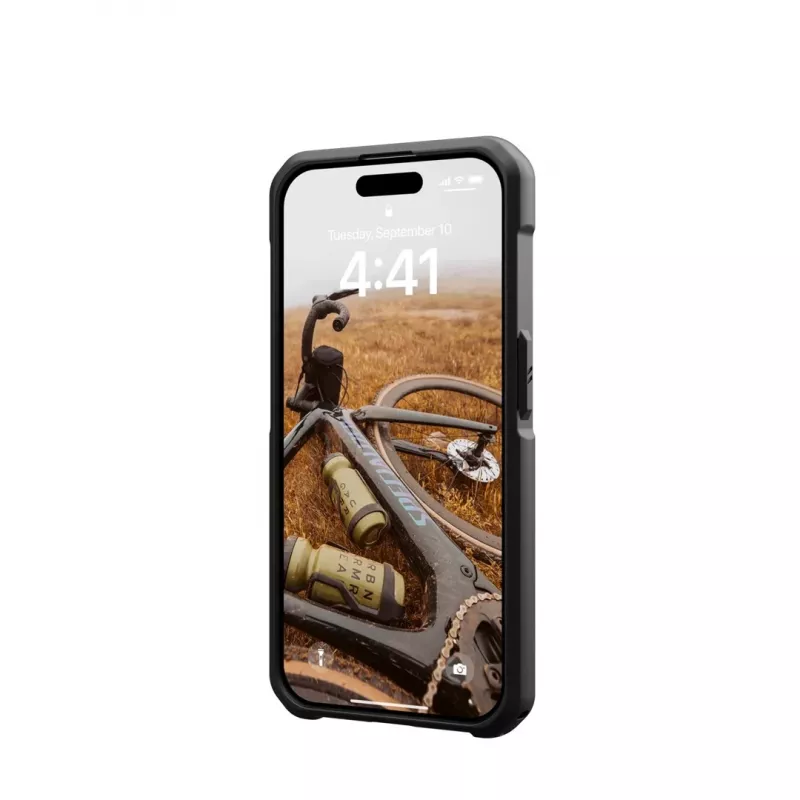 UAG Metropolis LT Magsafe Case for iPhone 15 Pro - Aramid Fiber, Black