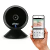 Alecto SMARTBABY5BK Digital Video Baby Monitor, 2.4 GHz FHSS, 2.4 inch Colour LCD, Night Vision, Two-Way Talk, Temperature Sensor, Lullabies, VOX, Black