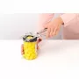 Brabantia Profile Matt Steel Can Opener with Side-Cutting Mechanism