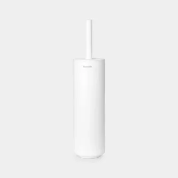 Brabantia ReNew Toilet Brush with Holder, Mineral White