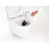 Brabantia ReNew Toilet Brush with Holder, Mineral White