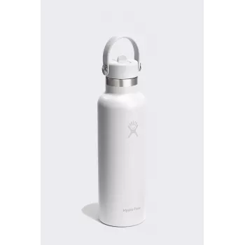 Hydro Flask 21 Oz Standard Flex Straw Cap (621 ml) - White