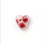 LEKUE Heart Ice Cube Tray with Lid, Red, 18 Cavities, Platinum Silicone