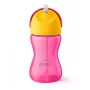 Philips Avent Straw Cup with Flexible Straw, 300 ml, 12m+, Pink