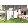 Brabantia Rotary Dryer Lift-O-Matic 50 m, Metallic Grey