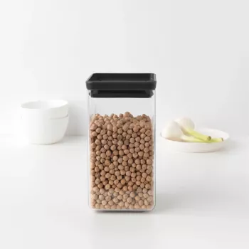 Brabantia Make & Take Rectangular Food Storage Container 1.6 L Dark Grey