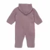 Lodger Skier Teddy Baby Jumpsuit, Size 62, Rose